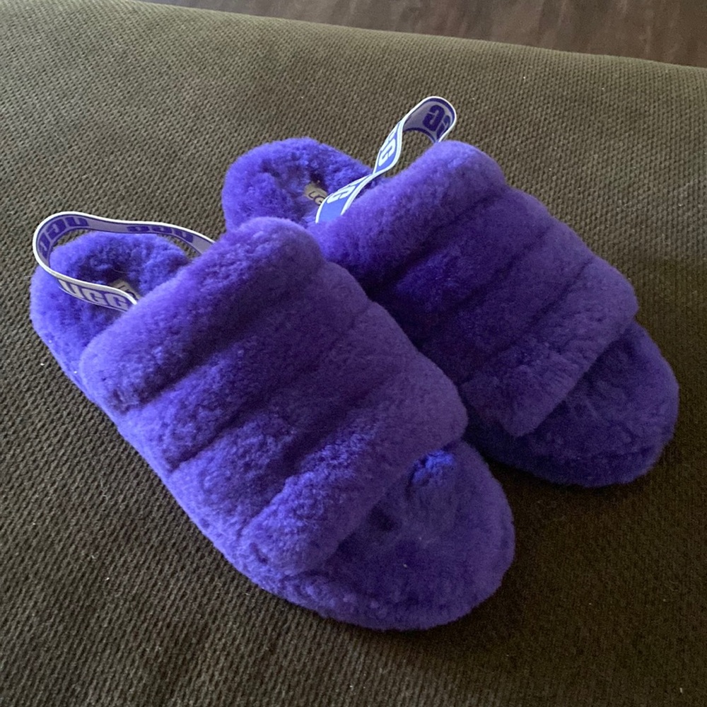 UGG fluff yeah slippers